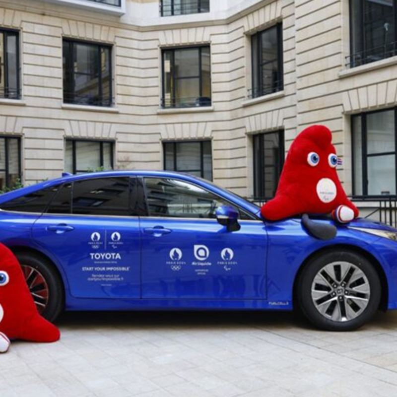Air Liquide understøtter Paris 2024: vil levere brint til 100 Toyota Mirai