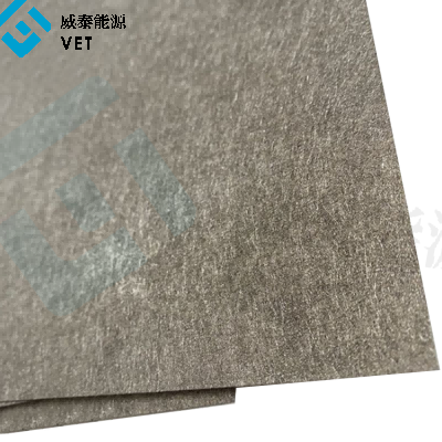 Meget ledende titanium filt