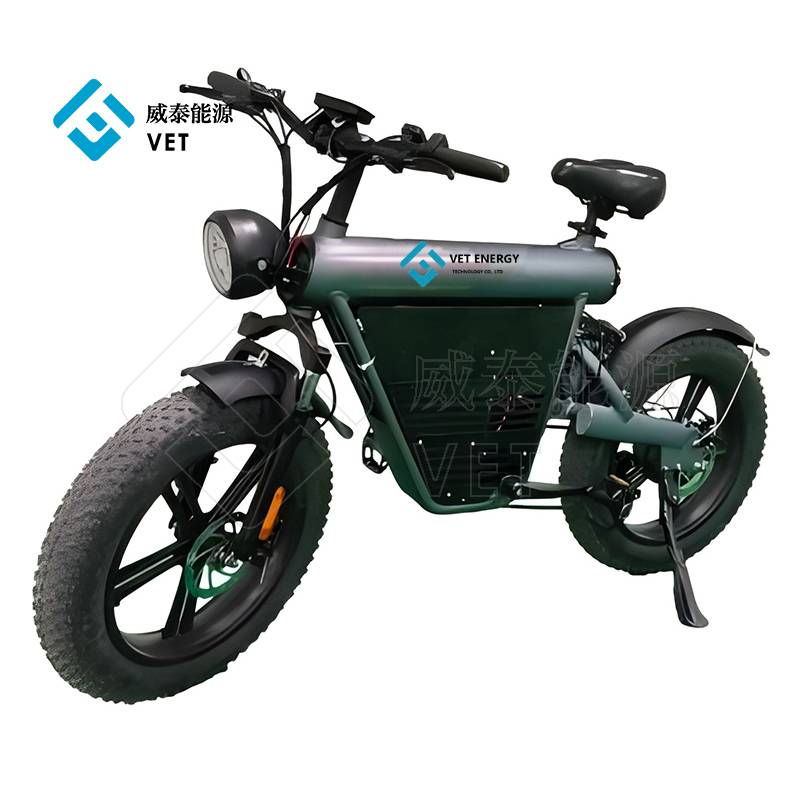 Hydrogenassisteret drevet brændselscelle elektrisk cykel