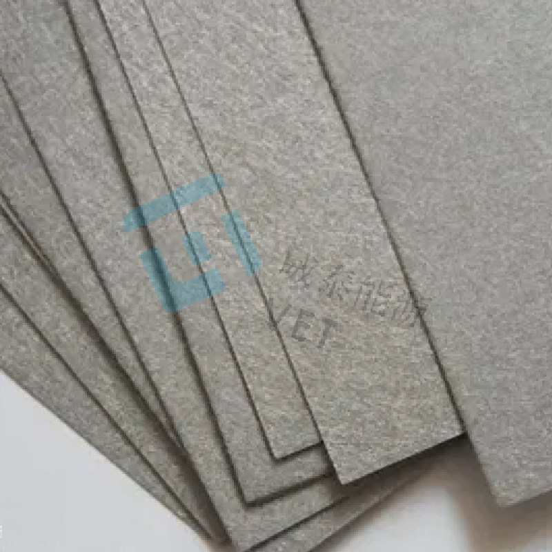 Titanium Felt brændselscelleelektrolysator Hydrogenanode Materiale Metalfiber Feltet